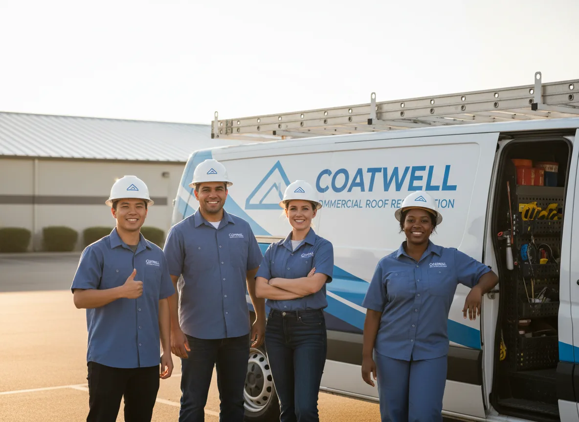 Commercial roof coating company in Lewis Center, OH
